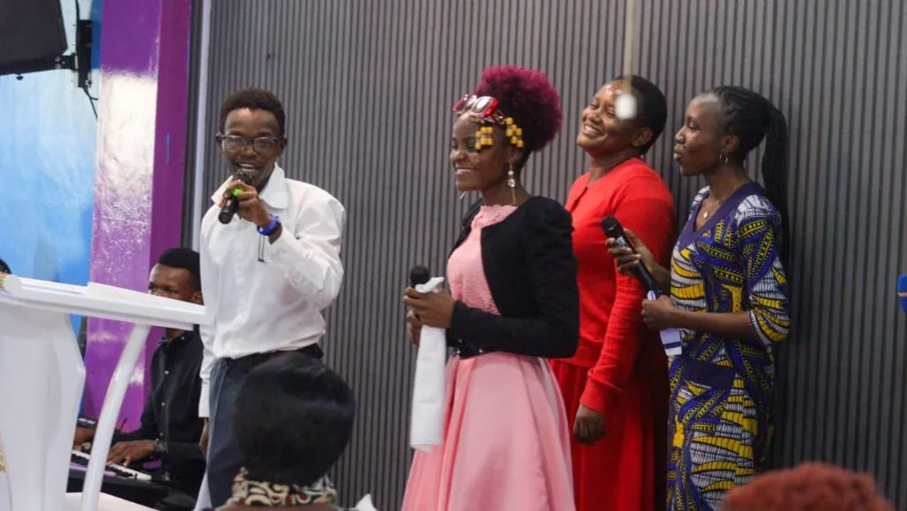 Worship service at JPGM